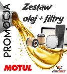Zestaw - olej Motul X-Cess 5w40 5L + filtry